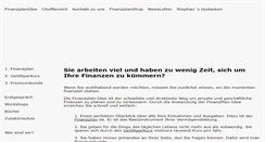 Desktop Screenshot of mein-finanzbrief.de
